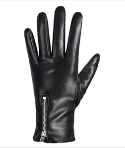 Guantes de Vestir de Cuero Vintage de Alta Calidad para Mujer, con Puño de Goma para Detección de Agujas, para Uso en Invierno, Viajes, Fiestas y Actividades al Aire Libre - Product Image 1