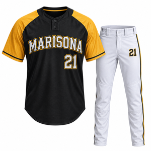 Uniforme de Softbol Sublimado Personalizado, Ligero y Transpirable, Jersey de Equipo, Pantalones de Béisbol, Nombre y Número Personalizados, Ropa Deportiva OEM - Product Image 1