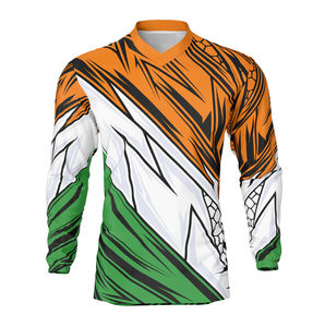 Jersey de Motocross Personalizado de Poliéster para Carreras, Último Modelo, para Adultos, Ropa Exclusiva para Motociclismo y Automovilismo - Product Image 3