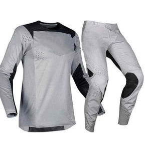 Conjunto de Motocross Personalizado para Hombre, Traje de Motociclismo de Dos Piezas Transpirable con Acolchado Reforzado, Proveedor OEM - Product Image 4