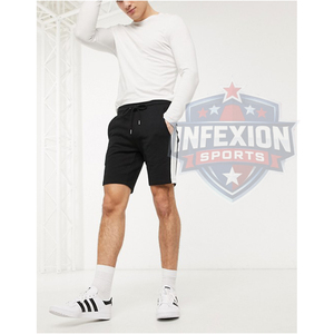 Shorts Bermuda Unisexe Noirs pour Hommes, Imperméables, Respirants, Infroissables, à Motif Camouflage, avec Taille Élastique et Cordon de Serrage, Tissés - Product Image 4