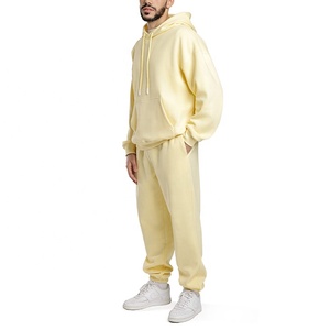 Survêtement de sport pour homme OEM, vêtements de sport en molleton brossé doux, tenue d'entraînement athlétique, tenue de gym pour homme - Product Image 1