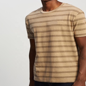 Sajjawal Men's Formal Worsted Fabric O-Neck Collar Short Sleeve Shirt Front Logo 100% Cotton Loose Fit Anti-Pilling 230g - Product Image 3