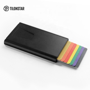 TILONSTAR TVC900 Minimalist Pop up Card <b>Wallet</b> Business Card Case Ultra-Thin Anti-RFID Aluminum Credit Card <b>Holder</b> - Product Image 2