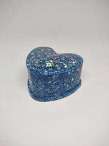 Caja de Resina Floral Hecha a Mano de Primera Calidad, Organizador Decorativo para Guardar Joyas, Pequeño Regalo de Joyería de Resina Personalizado - Product Image 4