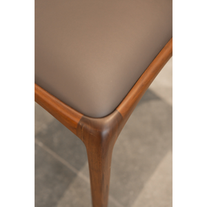 Premium <b>Walnut</b> Wood Dining Chair Mortise and Tenon Joint Wooden Dining Chair for Kitchen Restaurant Hotel PISANO - Product Image 5
