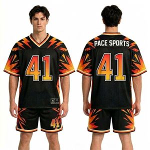 Silver Lightning Bolt Clean White High-Elasticity Anti-Pilling Men Sublimation Fan Jersey Short Sets - Product Image 6