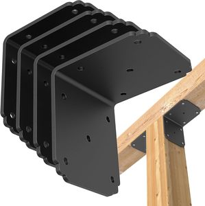 Support mural triangulaire invisible en métal robuste Edward SF113 pour étagère flottante en bois, personnalisable en usine - Product Image 4