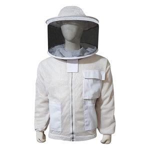 แจ็กเก็ตสำหรับเลี้ยงผึ้งที่ทนทานพร้อมผ้ากันต่อยและปรับขนาดได้เพื่อความสบายตลอดทั้งวัน - Product Image 2