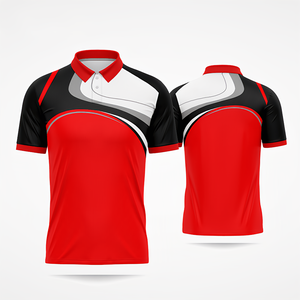 Polo-shirts unisexes vierges en polyester à manches courtes, séchage rapide, avec logo personnalisé, sublimation intégrale, vente en gros - Product Image 1