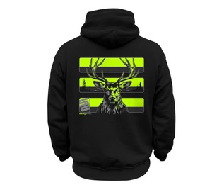 Sudadera con Capucha de Alta Visibilidad Personalizada 100% Poliéster para Hombre, Sudadera con Capucha Reflectante de Seguridad Laboral - Product Image 2