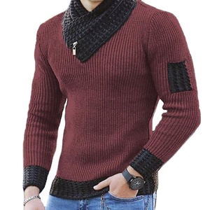 Pull pour homme, mode, chaud, tricoté, décontracté, vêtements d'extérieur, automne-hiver, nouveau style - Product Image 2
