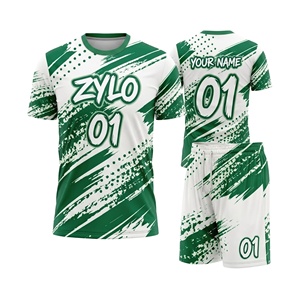 ชุดยูนิฟอร์มฟุตบอลแบบ 7 คน ยี่ห้อ Manufacturer Flag Football Uniform  เสื้อเจอร์ซีย์รัดรูป โพลีเอสเตอร์ 100% แบบระเหิดสี - Product Image 5
