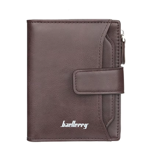 Portefeuille fin en cuir pour homme, nouveau design personnalisé pour jeunes étudiants - Product Image 2