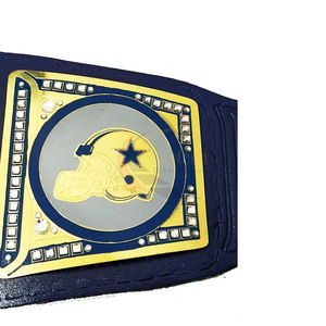 High Quality Customizable Comfortable IWGP Championship <b>Belts</b> Zinc/Brass/Leather Martial Arts Studios Front Logo Unisex - Product Image 2
