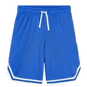 Pantalones cortos de malla relajantes y transpirables con cordón, pantalones cortos para correr de poliéster para hombres, pantalones cortos cómodos para hombres - Product Image 1