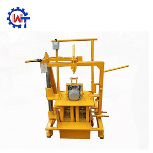 Máquina móvil de hormigón para pequeñas empresas, máquina para hacer bloques, maquinaria de fabricación de ladrillos, 2 uds., 2 uds. - Product Image 2