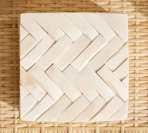 Posavasos de alta calidad con incrustaciones de hueso, posavasos artesanales de hueso, manteles individuales y a un precio de fábrica muy bajo. - Product Image 1