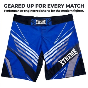 Shorts MMA personnalisés en gros, en polyester durable, avec fentes latérales, pour la lutte, anti-humidité, pour le kickboxing - Product Image 3