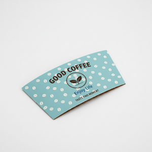 Fabricant vietnamien de manchons en papier kraft imprimés sur mesure pour gobelets à café, biodégradables, écologiques, résistants au micro-ondes, pour boissons - Product Image 4