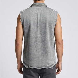 Camiseta sin mangas personalizada con estampado gráfico DTG y pedrería, 100% algodón jersey suave, estilo vintage, para unisex. - Product Image 4