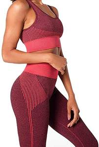 Conjunto de Yoga para Mujer 2026: Leggings de Cintura Alta y Sujetador Deportivo - Ropa Deportiva al por Mayor para Gimnasio y Fitness - Product Image 4