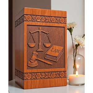 Modern <b>Square</b> Wooden Urn for Ashes Handcrafted Teak Wood Urn for Ashes urn by AYAANS - Product Image 4
