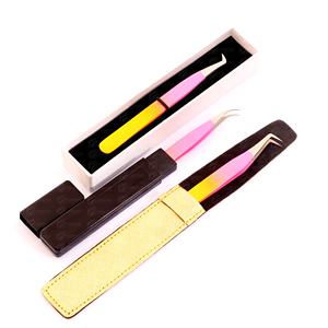 Vente en gros de pinces individuelles d'extension de cils à manche lisse simple dernière nouvelle pointe en fibre à prix compétitif - Product Image 4