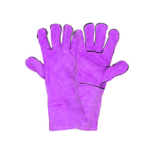 High Quality Cowhide Split Leather Welding Gloves Safety Cuff General Purpose Heavy Duty Abrasion & <b>Fire</b> Resistant - Product Image 4