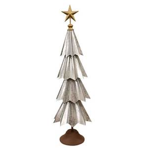 Metal <b>Christmas</b> <b>Tree</b> Decorations Die Cut Modern Centerpiece for Holiday Decor - Product Image 3