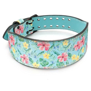 Venta al por mayor 3D impreso cinturón de cuero levantamiento de pesas cuero personalizado Anime 7mm Powerlifting cintura soporte gimnasio cinturón con hebilla de acero - Product Image 1