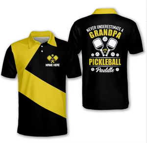 IRSA SPORTS T-shirt de sport unisexe toutes saisons pour pickleball, personnalisable par sublimation, respirant, écologique, en Spandex/Coton, manches courtes - Product Image 5
