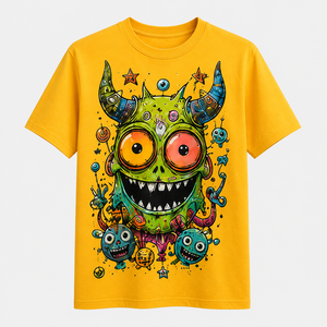 Camiseta Personalizada de Algodón 220GSM con Estampado DTG, Estilo Oversize con Hombros Caídos, Diseño Gráfico Urbano, Marca Privada OEM - Product Image 5