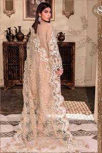 Vestidos de Novia de Diseñador Pakistaní, Colección de Trajes de 3 Piezas Cosidos, Vestido de Fiesta Más Vendido, Transpirable - Product Image 4