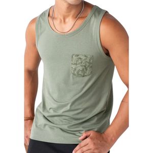 Camiseta sin mangas de algodón premium personalizada al por mayor para hombre, chaleco informal con bolsillo, transpirable, para verano, playa, gimnasio, ropa deportiva - Product Image 4