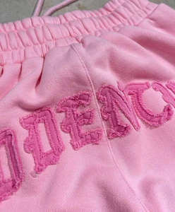 Sudadera con Capucha para Mujer, Estilo Casual Americano, Personalizada con Letras Bordadas, Apliques, Forro Polar Transpirable, Poliéster y Algodón, Dos Piezas, Estilo Urbano - Product Image 6