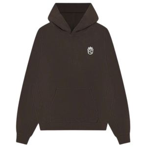 เสื้อฮู้ดดี้ผ้าริบเนื้อนุ่มสีน้ำตาล แขนยาว ทรงหลวม สวมใส่สบาย ผลิตจากผ้าฝ้ายคุณภาพพรีเมียม เหมาะสำหรับผู้ชาย สไตล์ลำลอง - Product Image 1