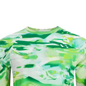 Camisetas de pesca de manga larga con estampado personalizado por sublimación, impermeables, transpirables, antibacterianas y de secado rápido para hombre - Product Image 2