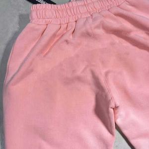 Personnalisé pour Rose Distressed Zip Hoodie Femmes Survêtements 100% Coton Workout Joggers Deux Pièces Pantalon Ensembles Femmes Survêtements Ensemble - Product Image 5