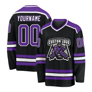 Maillot de hockey sur glace Player League, coutures de haute qualité, impression par sublimation personnalisée, graphiques d'équipe, tenue de match, maillot de hockey sur glace - Product Image 2