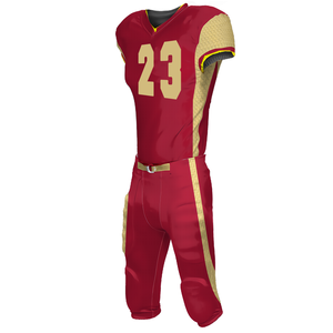 Ensemble de maillots de football américain pour hommes, bleu, blanc, orange, 23, sublimé, col en V, manches courtes, évacuation de l'humidité, coupe athlétique, toutes saisons - Product Image 4