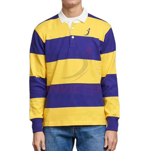 Classic Style Rugby <b>Polo</b> <b>Shirt</b> Featuring Soft Material For Relaxed Daily Wear Rugby <b>Polo</b> <b>Shirt</b> - Product Image 2
