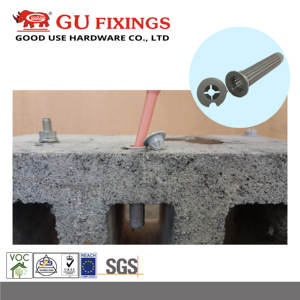 Manchon en nylon en plastique de 16x85mm pour les goujons de fixation d'ancre chimique dans le mur de briques creuses - Product Image 3