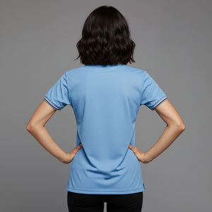 เสื้อโปโลผู้หญิงคุณภาพสูง ปี 2026 คอปกลำลอง เนื้อผ้านุ่ม แขนสั้น สวมใส่สบาย ทรงหลวม แฟชั่นทันสมัย มีจำหน่ายแล้ว - Product Image 5