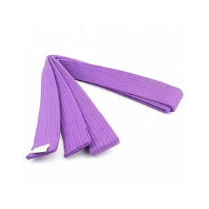 Cinturones de Artes Marciales Personalizados con Logotipo 2026, Cinturones de Taekwondo, Karate, Judo, Jiu Jitsu Brasileño (BJJ) Hechos de Algodón - Product Image 4