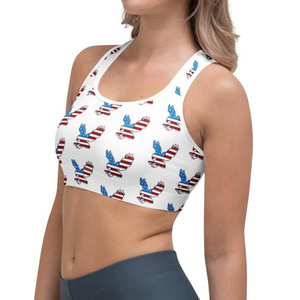 Sujetador Deportivo de Tallas Grandes para Niñas, para Correr, Gimnasio y Yoga - Compresión Transpirable con Logotipo Frontal, Alta Sujeción, Ecológico - Product Image 4