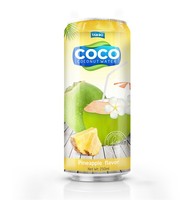 Premium vers ananassap OEM/ODM Gratis ontwerp Gratis monster Verwerkt fruit- en groentepuree Gevuld in blik (geconserveerd) 80% zuiverheid