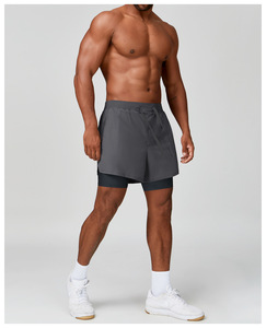 Short de cyclisme pour homme, rembourré, en spandex - Product Image 6