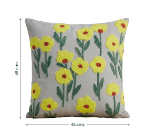 Fundas de Cojín Bordadas de Algodón Estilo Bohemio, Fundas de Cojín Florales Suaves para Decoración del Hogar y Hoteles, Compre Directamente del Proveedor - Product Image 3