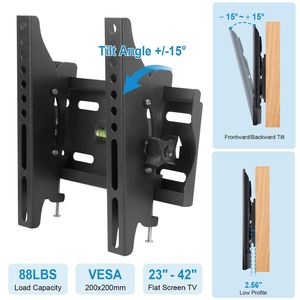 Tilt TV Wall Mount <b>Bracket</b> for 23"-42" LED/LCD/PLASMA Flat TVs VESA 200x200mm TV Mounts & Carts - Product Image 6